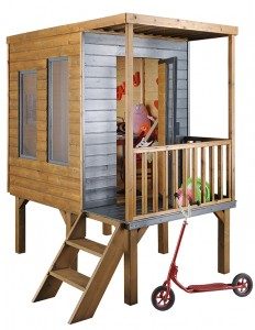 cabane enfant en bois, maisonnette en bois pour vos enfants