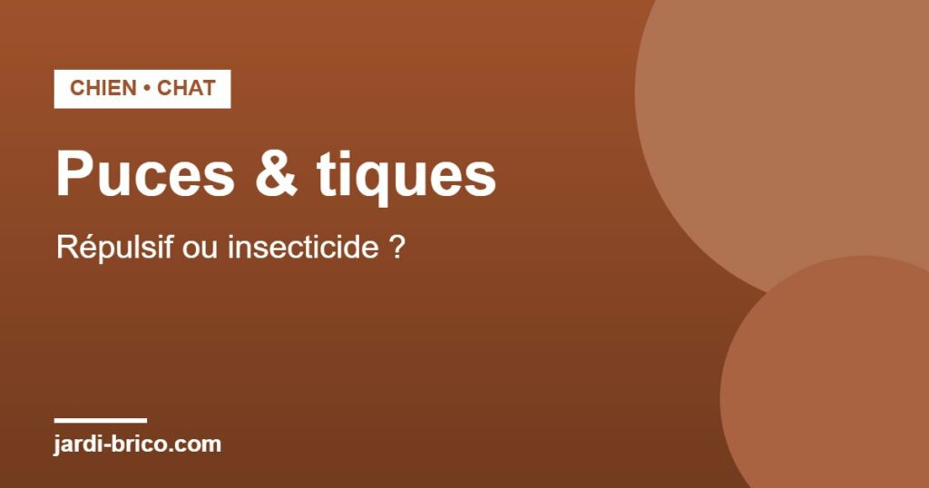 Collier anti-puces et anti-tiques pour chien et chat