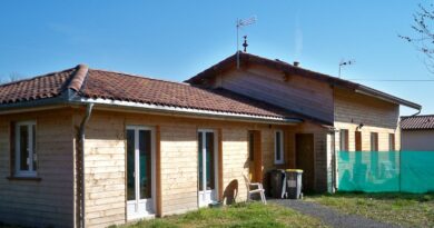 Les deux logements accolés, vue d'ensemble