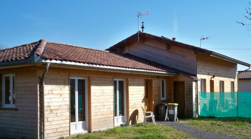 Les deux logements accolés, vue d'ensemble
