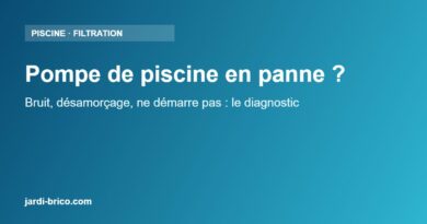 Pompe de piscine en panne : bruit, désamorçage, ne démarre pas – le diagnostic