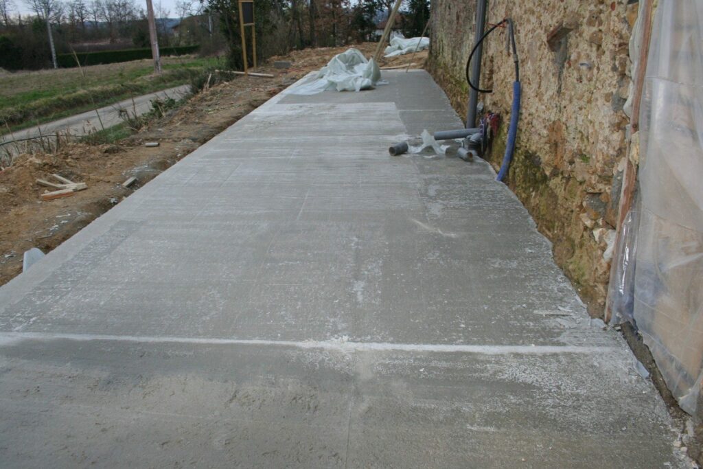 Fondations et dalle béton des extensions de plain-pied (4)